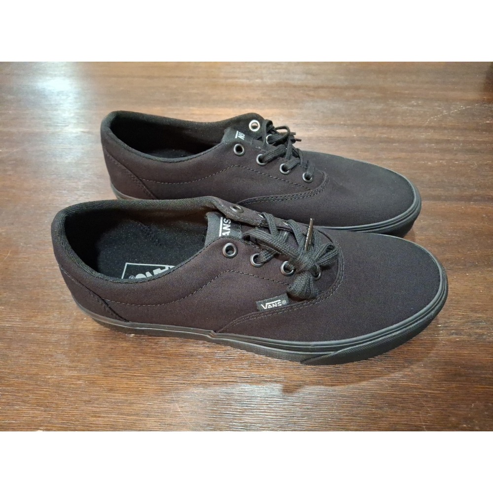 Vans Doheny Black Canvas Women's Sneakers Size 9.5, NWB!